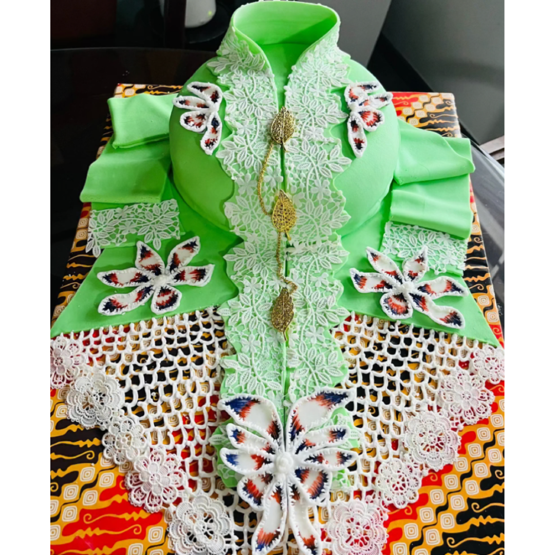 KEBAYA RENDA CAKE - 2KG (Pre-order 1 month)