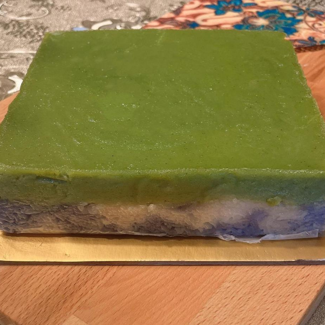 KUEH SARLAT | Kueh Seri Muka (7x7 Inch Square)